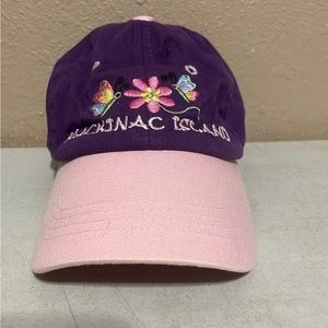 Mackinaw Island Tourist Pink Purple Strapback Hat Cap Adjustable Youth Toddler